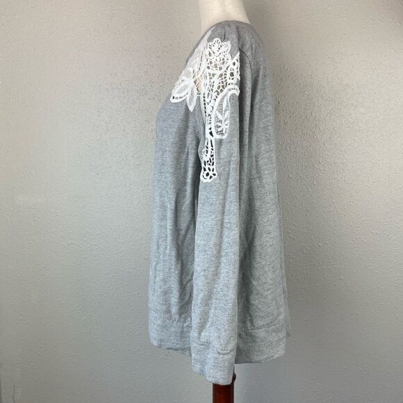 LOFT Sweatshirt Size XL Petite EUC - Picture 4 of 8